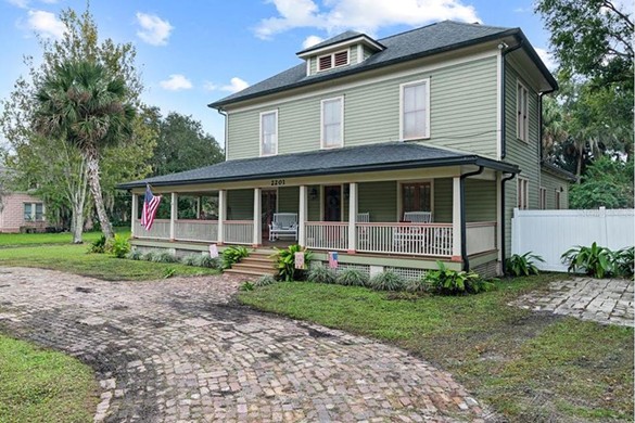 This historic home in downtown Sanford is perfect for an urban farmer