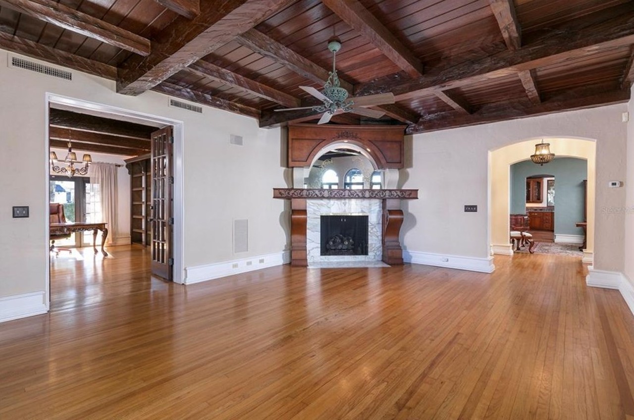 This historic, lakefront Tudor in College Park just hit the market for $2.2 million