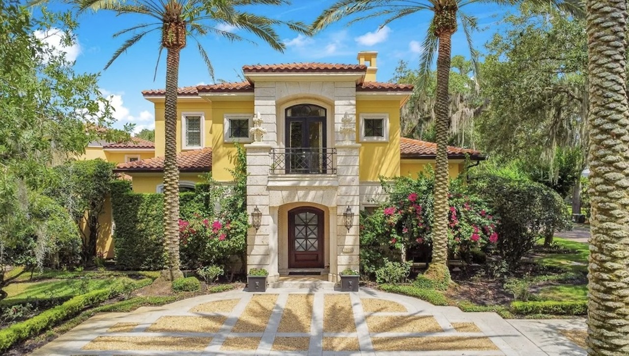 This Italian-style Winter Park home of UCF philanthropist couple is now for sale for $8M