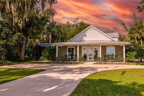 This lakefront home in Mount Dora comes with a full-blown BMX course in the backyard