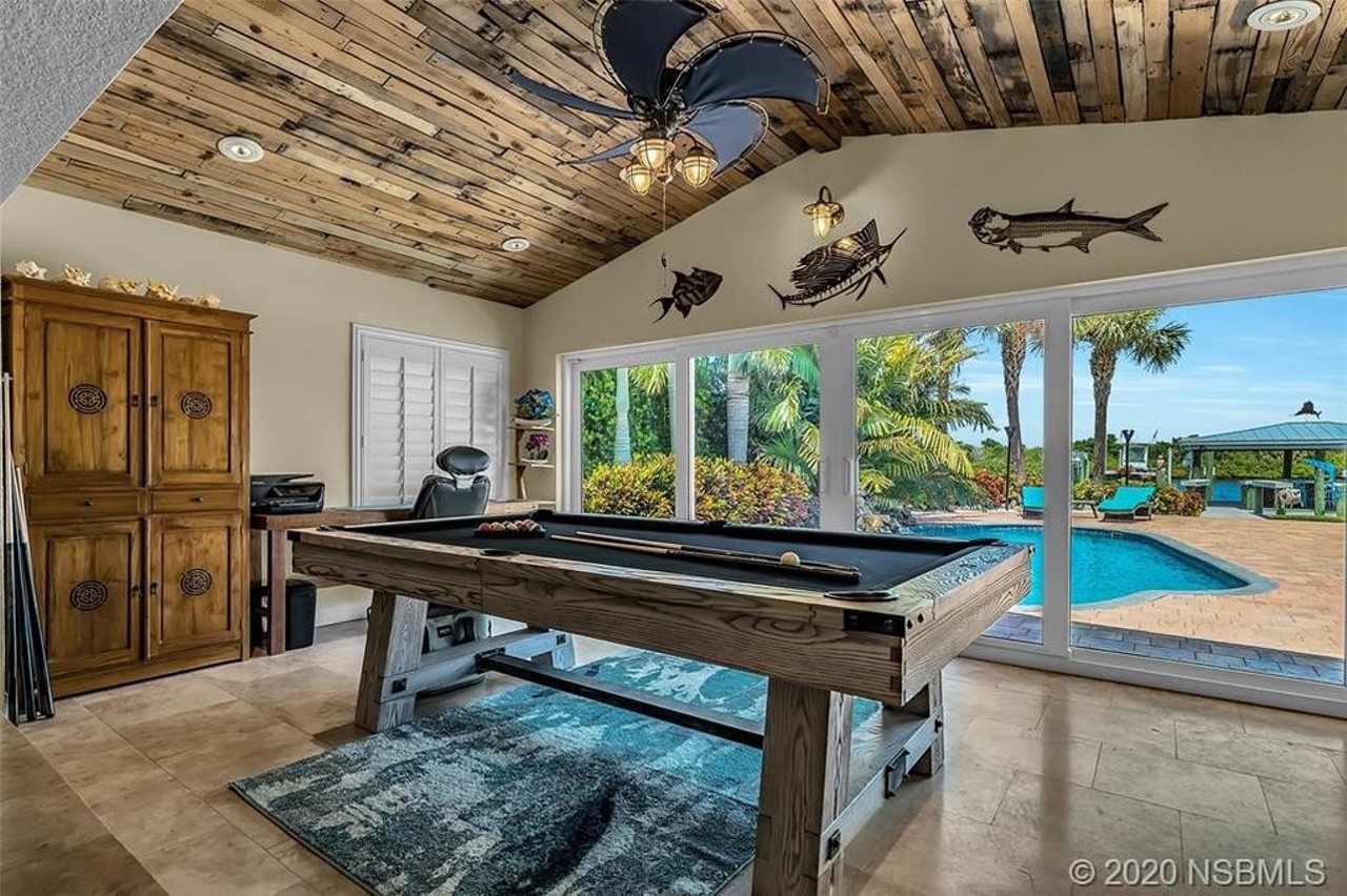 This newly listed $2.25 million New Smyrna Beach mansion was built for entertaining
