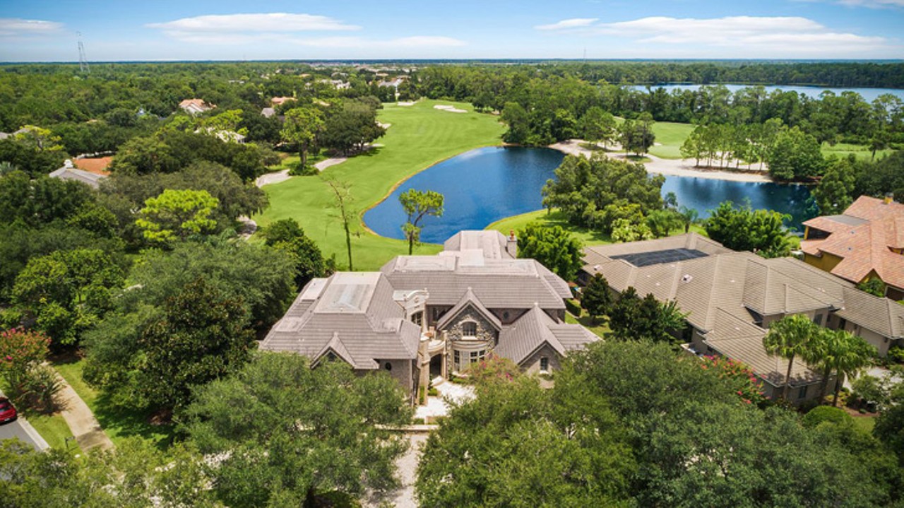 This one-of-a-kind French chateau in Lake Nona just went on sale