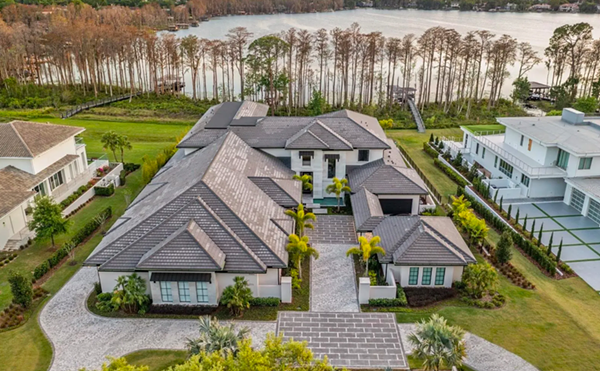 This Orlando home comes with a full-size indoor basketball court for $16.5 million