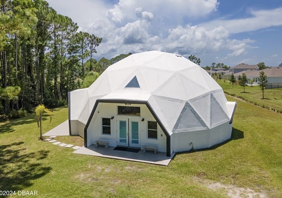 This rare Central Florida concrete dome home is now for sale for $620K