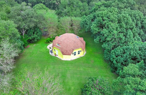 This rare two-story dome home is now on the market in Central Florida