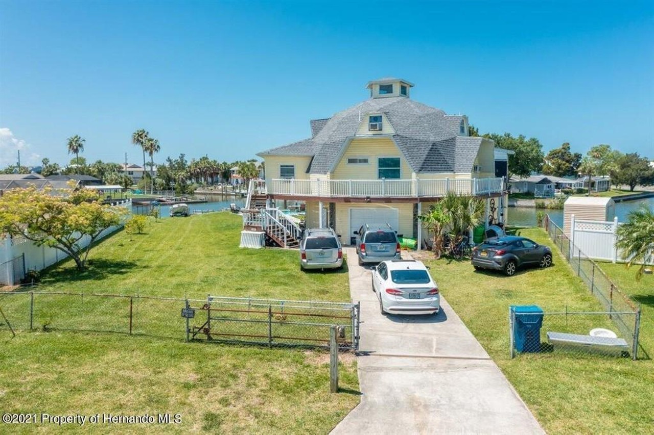 This waterfront dome home is on the market in Florida