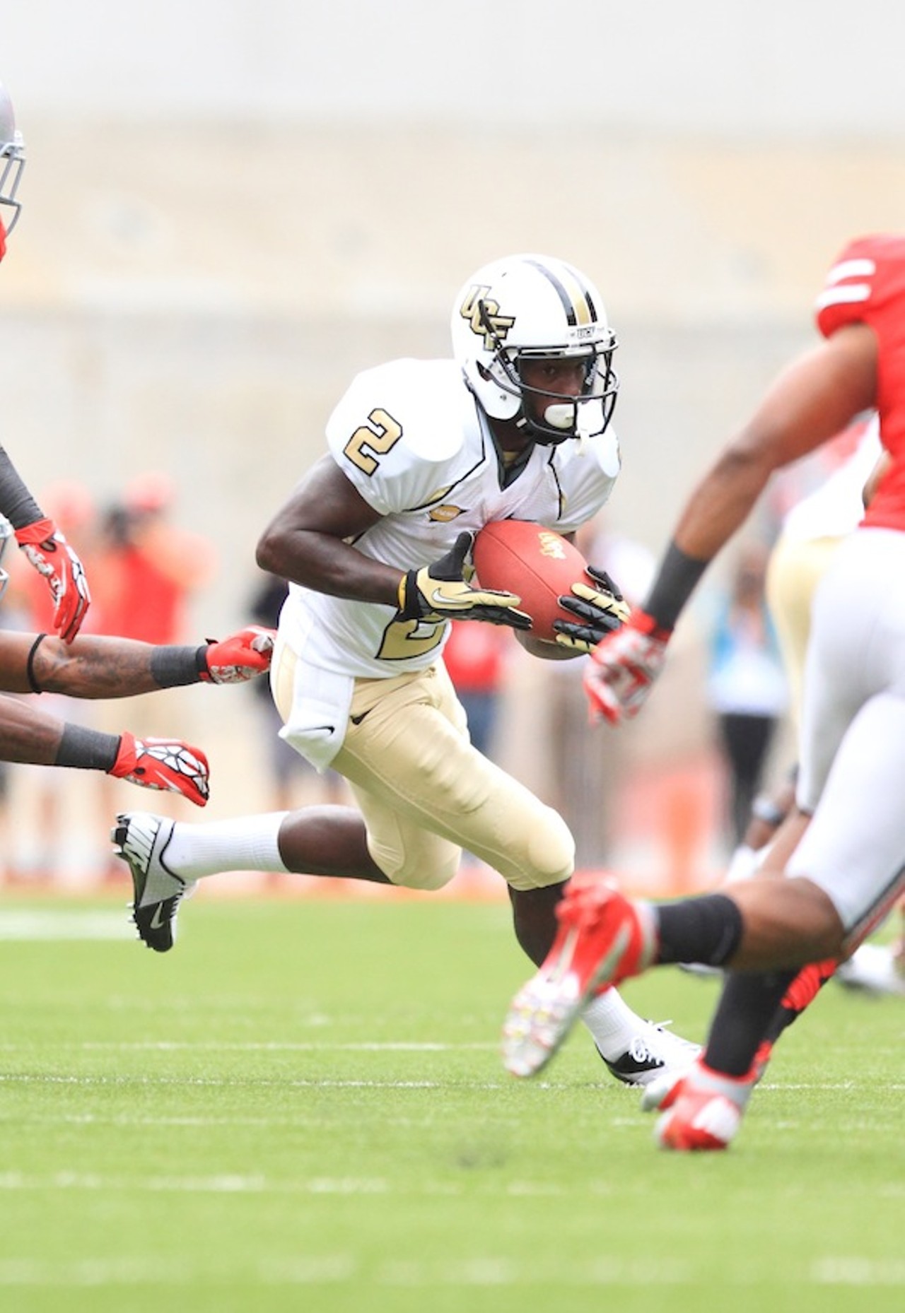 UCF Knights vs. Akron Zips
Thursday, Aug. 29
7 p.m.
Bright House Networks Stadium, University of Central Florida
407-823-1000
ucfathletics.com
$10-$60
We feel like we say this every year, but this year really could be the year for the UCF Knights football team to prove something. Most would consider it a year for evolution, but this season the Knights join the American Athletic Conference riding on the momentum of last year&#146;s 10-4 overall record and a Beef O&#146;Brady&#146;s Bowl victory. Not to mention the nearly decade-long coaching chops of George O&#146;Leary, plus on-the-field leadership under returning quarterback Blake Bortles. But shiny new conference and stacked roster aside, the Knights have some high non-conference hurdles ahead of them, including a home game rendezvous with UCF&#146;s most anticipated and daunting opponent, Steve Spurrier&#146;s South Carolina Gamecocks (ranked No. 6 in the AP Top 25 preseason poll). Fans can only hope the Knights won&#146;t be daydreaming too far into the future, and instead will kick off the season on the right foot this week by focusing on a win over Akron. &#150; Aimee Vitek