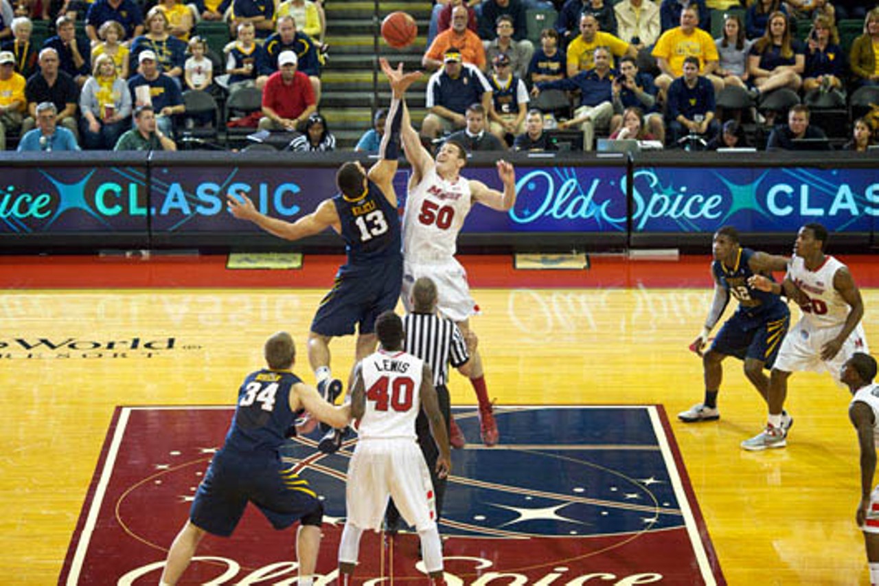 Old Spice Classic
Thursday-Sunday, Nov. 28-Dec. 1
various times through Dec. 1
ESPN Wide World of Sports Complex, Walt Disney World Resort, Lake Buena Vista
407-939-4263
espnevents.com/old-spide-classic
$20-$100
Some people might not immediately associate basketball with Thanksgiving &#150; more likely lounging on the couch after a turkey dinner while watching NFL football. But for college basketball fans, this Thanksgiving weekend in Orlando is a pre-March Madness warm-up of sorts, as the annual Old Spice Classic brings a lineup of eight teams to Disney. The tournament sets up bracket-style matchups over a span of four days, pitting teams like Oklahoma State (currently ranked No. 7 in the AP poll) against teams that are newer to the Classic, such as Siena. No doubt you&#146;ll see others &#150; LSU, Purdue, Butler, Washington State, Saint Joseph&#146;s and Memphis (ranked No. 11) &#150; throughout the weekend, and fans can even make their own picks by filling out and printing brackets on espnevents.com. See, it really is just like March Madness, except with a bit more holiday flair. Just don&#146;t be a turkey and forget to purchase tickets &#150; a $100 six-session pack grants access to all 12 games, or single-session tickets ($20 each) get you into two games. &#150; Aimee Vitek