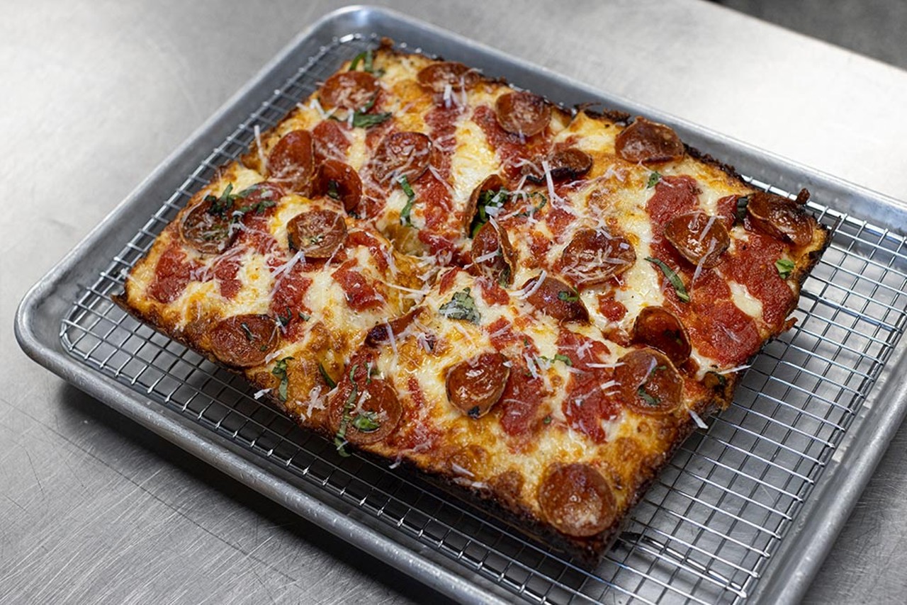 SoDough Square
Detroit-style pizzas that earn their crust.