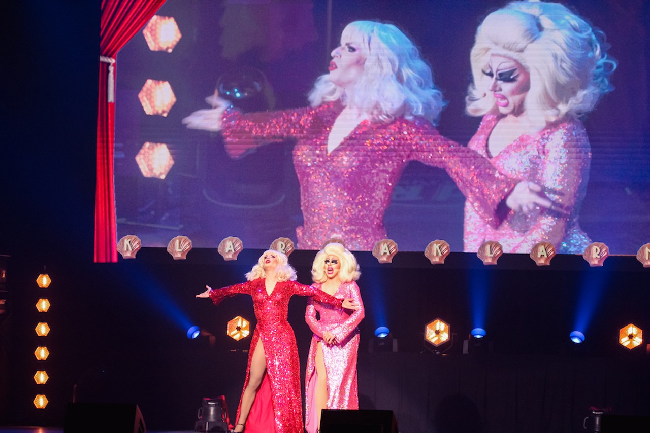 Trixie and Katya dazzle Orlando with songs, skits and style