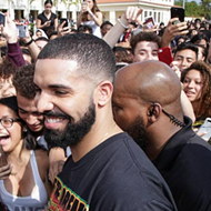 Drake filmed his music video for 'God's Plan' at a Florida high school yesterday