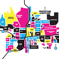Orlando neighborhood map