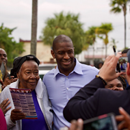 Andrew Gillum vows areas still reeling from hurricane won't be 'forgotten' if he wins Florida governor's race