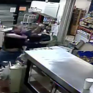 Florida gas station clerk punches armed robbery suspect in the face