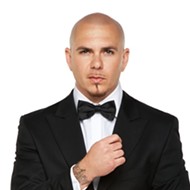 Pitbull performs for free at Universal's Mardi Gras this weekend