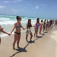 Opponents of offshore drilling join 'Hands Across the Sand' on 30 Florida beaches