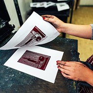 A&H Maitland lets you do your own printmaking at an all-day Culture Pop party