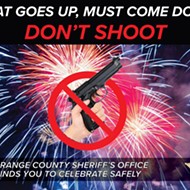 Orange County sheriffs make the reasonable request that you not shoot guns in the air like a bunch of damn fools this 4th of July