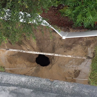 Definitely-not-apocalyptic giant hole in Pasco County seems to be growing by the day