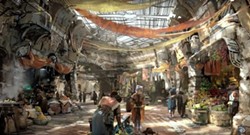 Merchant's Row at Star Wars: Galaxy's Edge - IMAGE VIA DISNEY