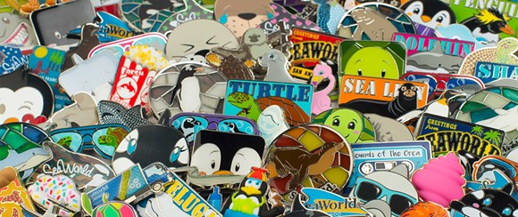 After watching Disney for nearly two decades, SeaWorld Orlando decides to finally get in on the pin trading craze