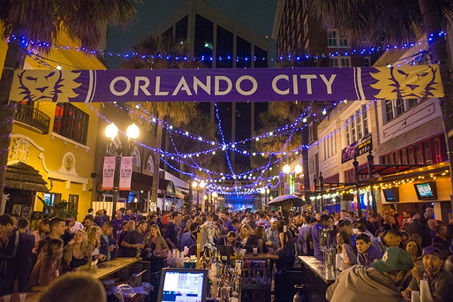 Kick off the soccer season with Orlando City's annual pub crawl