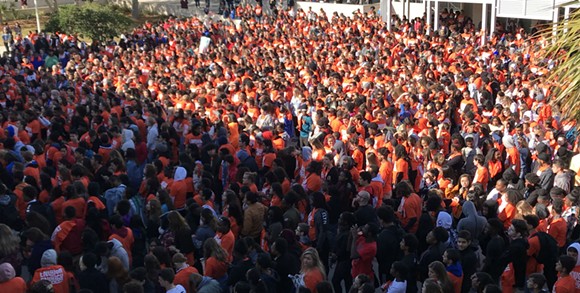 Thousands of Central Florida students walk out calling for end to gun violence