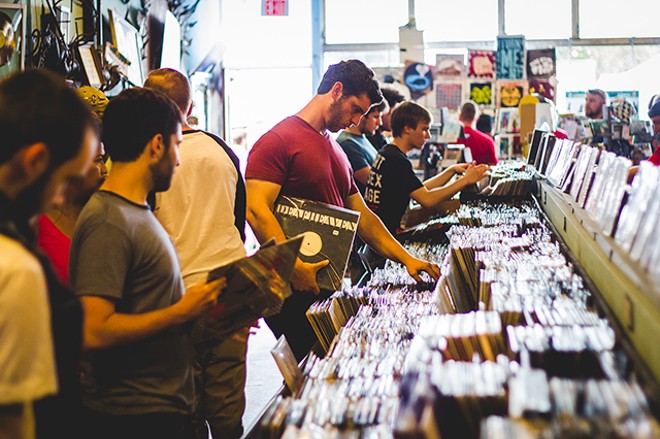 Record Store Days Of Yore - PHOTO BY JAMES DECHERT FOR ORLANDO WEEKLY