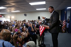 Democratic nominee for Attorney General Sean Shaw - PHOTO BY JOEY ROULETTE