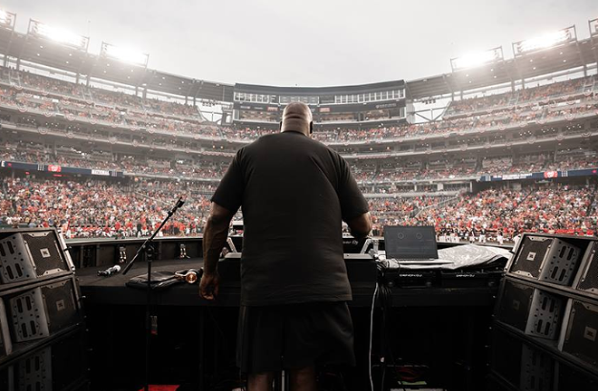 Shaq is a DJ now, and he's doing a set in Orlando
