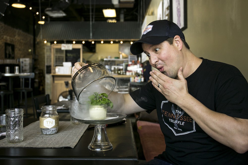 Chef Nat Russell of the Tennessee Truffle - PHOTO BY ROB BARTLETT