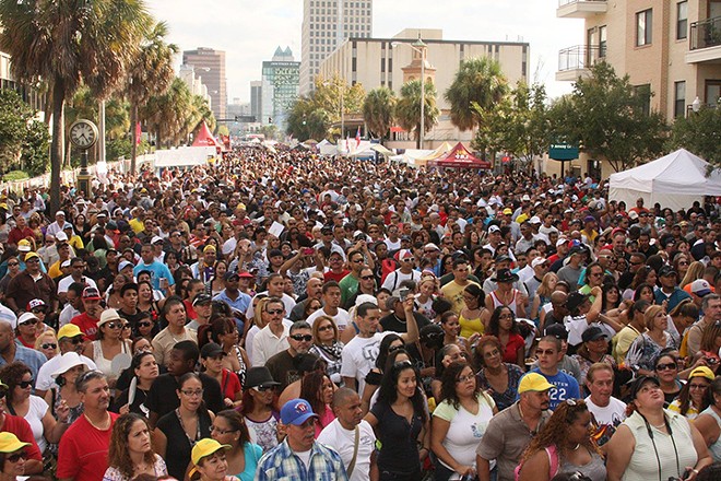 Salsa, merengue and bachata take over downtown during Festival Calle Orange this weekend