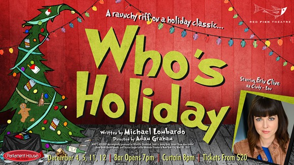 Adults-only Seuss satire 'Who's Holiday!' is a comic showcase for Erin Cline