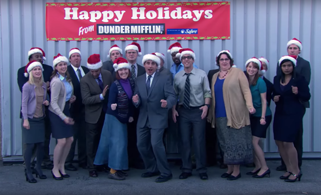 The Nook channels Dunder Mifflin for an 'Office' Classy Christmas party
