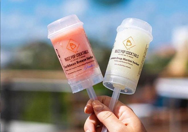 You can now get a frozen cocktail on a stick at Disney Springs