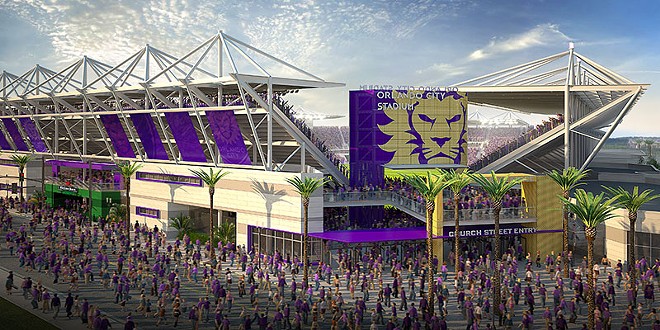 Check out Orlando City's new downtown stadium renderings