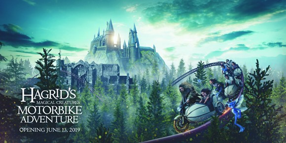 'Hagrid's Magical Creatures Motorbike Adventure' opens at Universal Orlando's June 13. - image courtesy Universal Orlando
