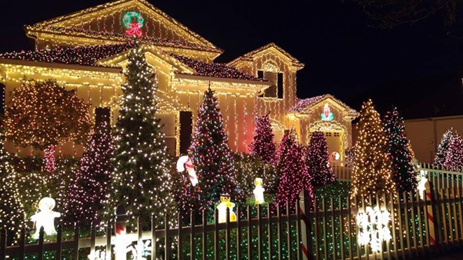 Use this map to find the best Christmas lights displays in Orlando