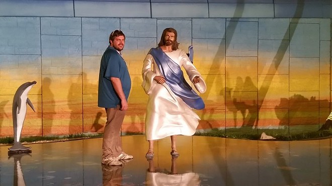 The Holy Land Experience was forced to remove an illegal mural