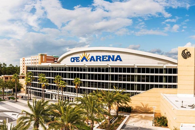 CFE Arena is getting a name change to Addition Financial Arena