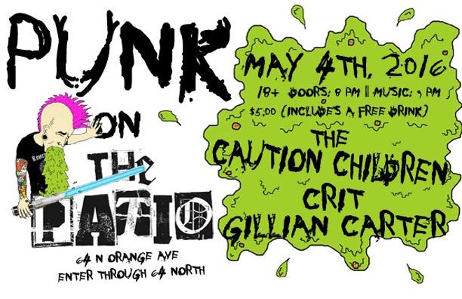 Punk on the Patio continues strong roll with Gillian Carter and the Caution Children