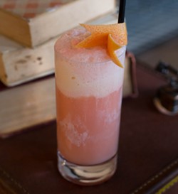 The Pink Lady cocktail - Photo courtesy The Osprey Tavern