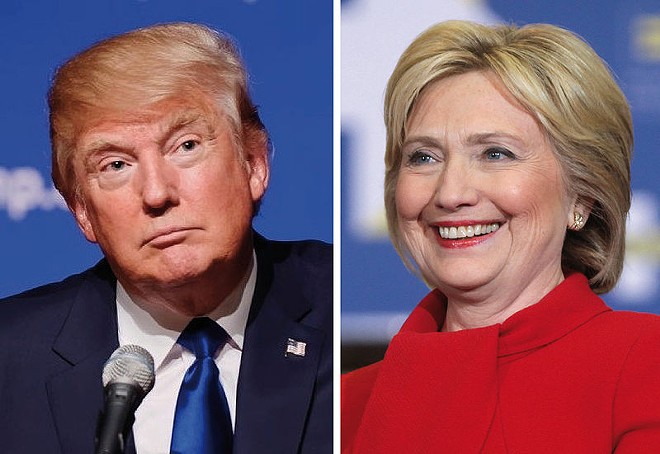 New poll shows Trump currently leading Hillary in Florida