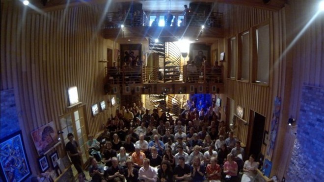 Stage view from the Timucua Arts White House