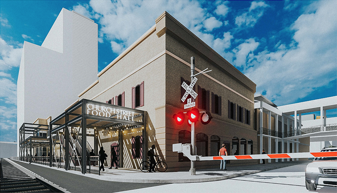Downtown Orlando could get a new food hall at Church Street
