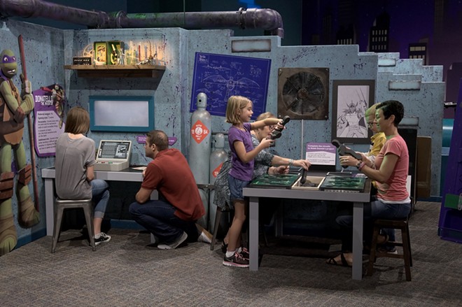 Teenage Mutant Ninja Turtles 'Secrets of the Sewer' exhibit promotes teamwork at Orlando Science Center (2)