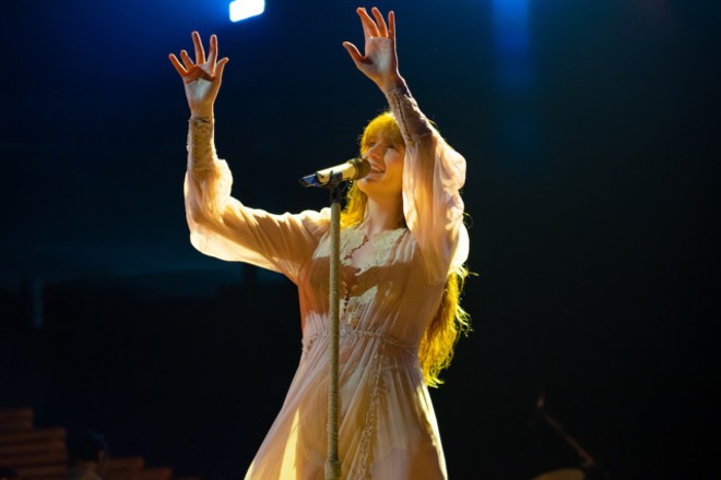 Florence Welch at Amway Center, Orlando, Saturday, June 8, 2019 - PHOTO BY PHIL DESIMONE