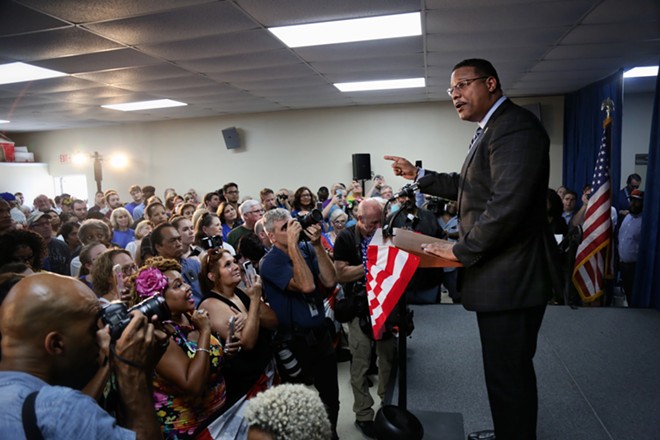 Former Democratic nominee for Attorney General Sean Shaw - PHOTO BY JOEY ROULETTE