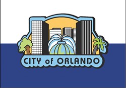The current flag for the City of Orlando - PHOTO VIA CITY OF ORLANDO