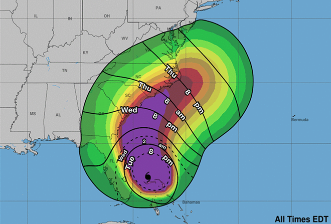 What Hurricane Dorian is doing to the Carolinas could have happened in Florida